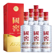 泸州老窖 国窖1573 38° 浓香型白酒 500ml 6瓶装