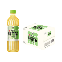 康师傅 枸杞菊花茶植物饮料 500ml*15瓶 0咖啡因低糖无负担 整箱装