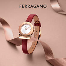 Salvatore Ferragamo 女士手表 F43020017 22.5mm 瑞士制造 小红金