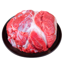 盐臻牧场 宁夏滩羊肉 原切羊腿肉 5斤 去骨羊后腿肉 火锅生鲜