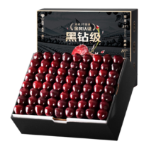 甜盟 智利车厘子 3J黑钻巨无霸 30-32mm 3斤净重  爽吃礼盒