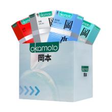 限移动端、值选、京东百亿补贴：冈本 SKIN肤感系列 超值装25片（纯薄10只+超润滑10只+激薄5只）