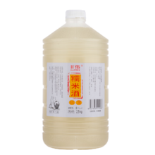 PLUS会员：甘伟 米酒低度甜米酒 手工糯米酒 湖北客家水酒 月子米酒酿醪糟水 8度 5斤实惠装