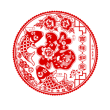 新年静电窗花 10个装