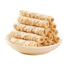 网红爆款 生椰蛋酥卷 椰浆蛋卷 540g 约150包