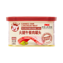 小猪呵呵 火腿午餐肉 罐头 198g