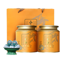 信仲号 小青柑普洱茶 生晒陈皮熟茶 礼盒装 250g*2罐