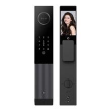 京东京造 智能门锁双摄版Pro 人脸识别猫眼指纹密码电子锁 全自动防盗门锁