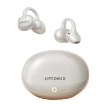 UPROMIX 京东独家款 耳夹式蓝牙耳 至尊版 定制哈曼调音丨珍珠白 全机型兼容 双设备连接