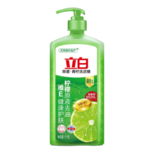 立白 青柠洗洁精 除菌去油 柠檬精华维E护肤 1kg 1瓶