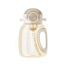 首购：zaxion小仔象 儿童PPSU吨吨桶 吸管杯直饮700ml +背带