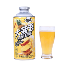 皮浪 菠萝啤大菠浪 菠萝精酿果味啤酒 750ml*1罐
