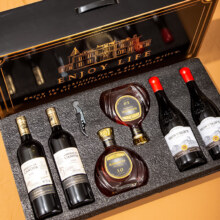 PLUS：歌瑞安 法国进口15.5度AOP级红酒 赤霞珠干红葡萄酒 750ml*6瓶整箱装