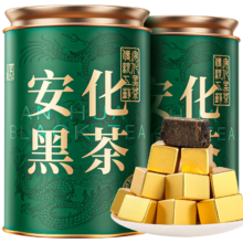 七春 安化黑茶 500g共2罐 湖南特产 茯砖茶 千两花卷茶