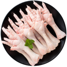 再降价:正大 鸡爪1kg*2袋+赠火锅面2袋+凑单