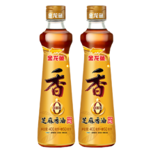 金龙鱼芝麻油  零添加芝麻香油 凉拌调味烹饪火锅油碟家用 220mL 100ml*2瓶