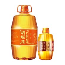 胡姬花 古法花生油 6.08L*1桶+400ml*1瓶小榨同款