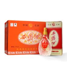 西凤 陈年老酒 2018年 水晶扁瓶 45度 凤香型白酒 500mL 6瓶整箱装