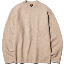 去商家购买 优衣库 Souffle Yarn 舒芙蕾圆领针织衫毛衣 479235