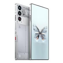 限移动端、京东百亿补贴：努比亚 红魔10SPro 12GB+256GB 氘锋透明银翼 骁龙8至尊领先版 游戏手机