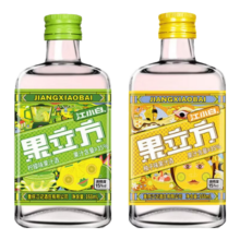 果立方 柚子味果汁酒 15度 低度微醺 柠檬+柚子 168ml*2瓶