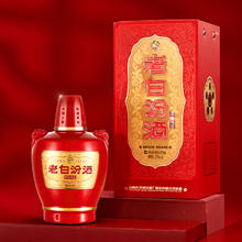 汾酒 老白汾甲等鸿运 清香型白酒 53度 475mL 单瓶装
