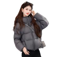 鸭鸭 YAYA 云感泡芙短款羽绒服女 DS 2025冬季爆款时尚气质设计感羽绒外套潮