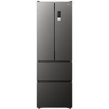 TCL 405升法式多门四开门59.5cm超窄大容量小户型 家用电冰箱 一级能效 R405V5-D晶岩灰