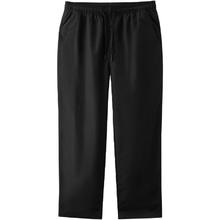 gxgjeans 美式通勤宽松直筒休闲裤 黑色