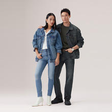 Levis 李维斯 美式复古水洗做旧休闲牛仔夹克外套