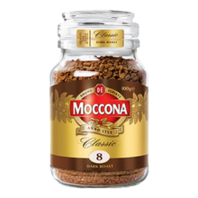 plus会员、微信小程序下单 摩可纳 经典8号 深烘冻干速溶黑咖啡 200g/罐