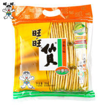 旺旺 雪饼仙贝 大米饼零食锅巴饼干 膨化休闲食品 52g*3袋【共30包】