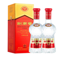 剑南春 水晶剑 52° 浓香型白酒 558ml×2瓶