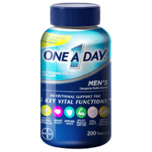 拜耳 OneADay 男士复合维生素 男性矿物质综合维生素 部分临期