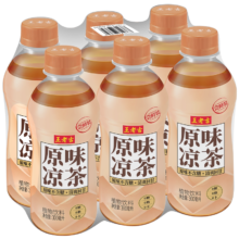 王老吉 无糖原味凉茶植物饮料 300ml*6瓶