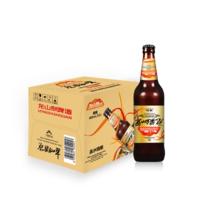 PLUS会员：DRAGON SPRING/龙山泉 原浆白啤 瓶装啤酒 480mL 12瓶