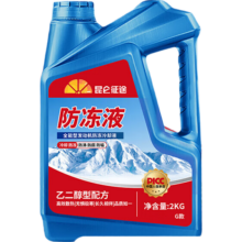 京东PLUS：伽孚1号 防冻液汽车长效水箱宝 红色 2kg -35℃ 乙二醇型 四季