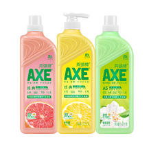 AXE 牌护肤洗洁精(柠檬1.01Kg+西柚1.01kg)2瓶果蔬清洁剂食品用