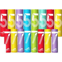 彩虹电池 5号AA 8粒+7号 8粒 1.5V 碳性电池 计算器钟表玩具适用