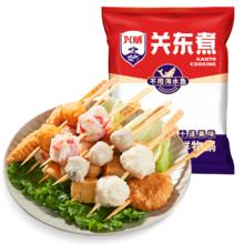 兴威 关东煮食材组合火锅套餐 375g 含料包 麻辣烫烧烤串串丸子