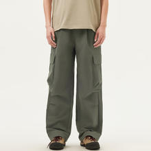 gxgjeans 美式大口袋设计时尚工装休闲裤 绿色