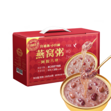 PLUS：宫禧燕 阿胶八珍燕窝粥168g*6碗/箱