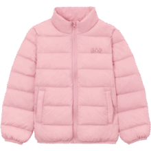 超V：盖璞 Gap 男女童小熊logo立领羽绒服