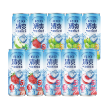 88VIP：RIO锐澳 预调鸡尾酒果酒 5度清爽低度气泡酒 330ml*8罐 伏特加女生酒