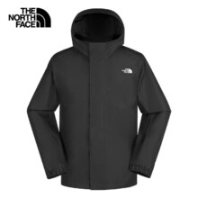 北面 The North Face 冲锋衣男经典户外防风夹克连帽硬壳外套 8AUN JK3 XL