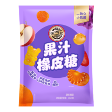 徐福记 果汁橡皮糖 糖果 儿童零食 468g