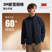 88VIP会员：诺诗兰 3M新雪丽棉服男保暖外套