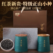 杭颂 正山小种礼盒 蜜香金骏眉红茶 250g 送礼长辈年货节日礼物