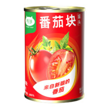 25年新疆番茄块去皮番茄丁400g罐装家用炒菜番茄红素