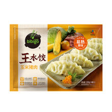 京东PLUS：必品阁 王水饺 玉米猪肉 1.2kg
